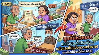 EP.57 เอาโฉนดไปค้ำประกันเงินกู้ แล้วแอบไปแจ้งความว่าโฉนดหาย เจ้าหนี้มีสิทธิฟ้องหรือไม่(ฎ.8094/2568)
