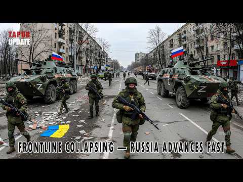 Russia’s Surge Overwhelms the Front — Ukraine Forced Into Retreat!