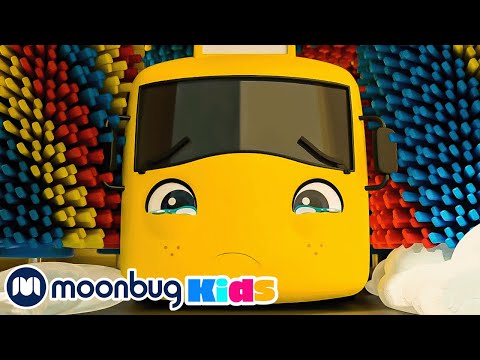 Trouble at the Carwash - Super Friends to the Rescue | Cars, Trucks & Vehicles | Moonbug Kids