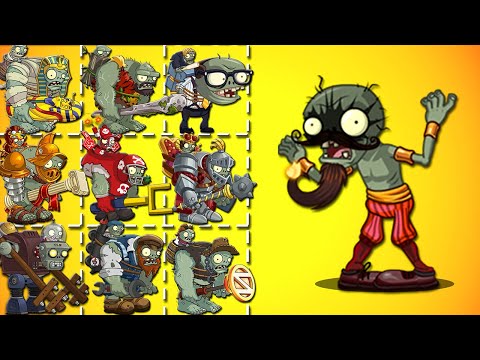 Firebreather Zombie Vs All Gargantuar Zombies - Who Will Win? - Pvz 2 Zombie Vs Zombie