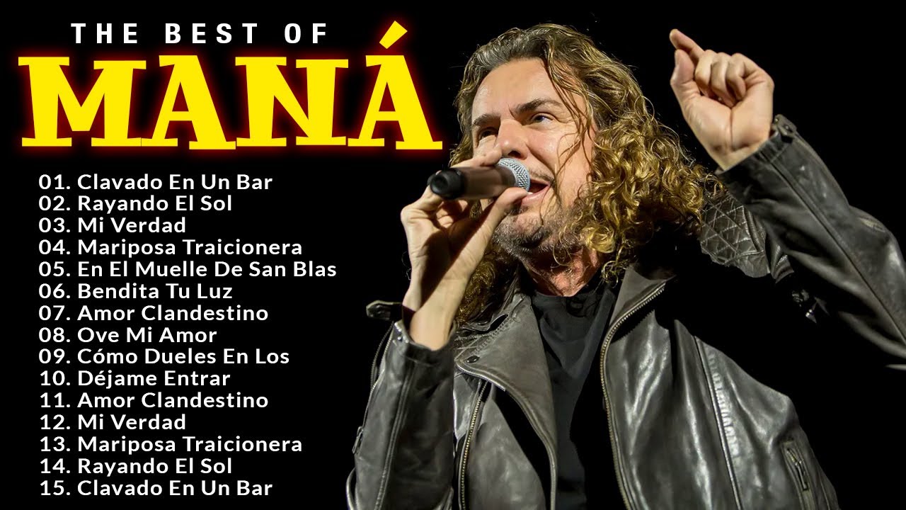 Mana Éxitos Sus Mejores Canciones 20 Super Éxitos Románticas Inolvidables Mix