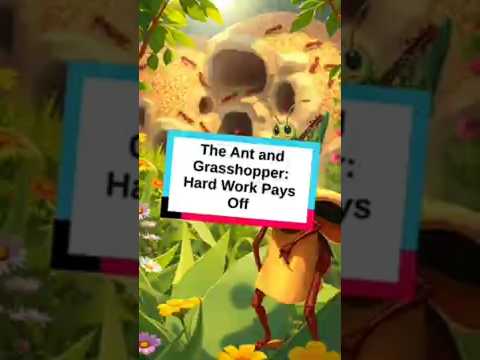 The Ant and Grasshopper: Hard Work Pays Off
