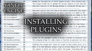 RPG Maker MV - Installing Plugins