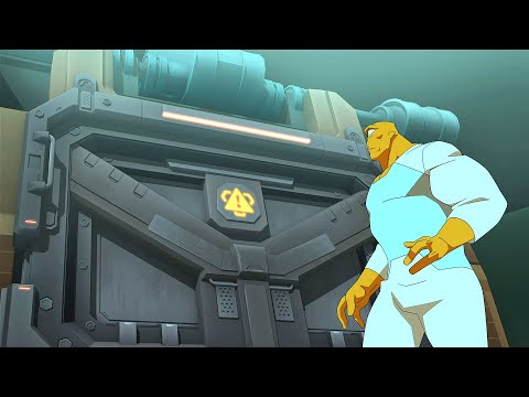 Invincible Season 3 Allen and Omni-Man prison escape