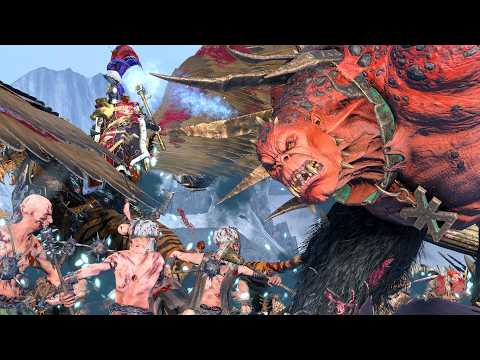 EMPIRE vs NORSCA - TotalWar Warhammer 3