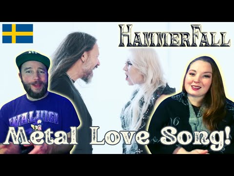 THEY ARE PERFECT TOGETHER! | HAMMERFALL ft. Noora Louhimo - Second to One | FIRST TIME REACTION