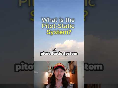 How the Pitot Static System Works on an Airplane ✈️ #groundschool #studentpilot #avgeek