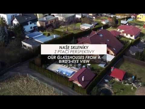 Exotická Zahrada - v Podhůří Beskd- ČESKÁ VERZE: NAŠE SKLENÍKY Z PTAČÍ PERSPEKTIVY!!!