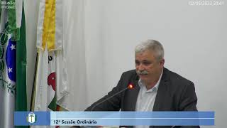 Sessão ordinária da Câmara de Vereadores Irati 02/05/2023