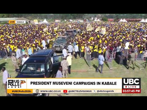 LIVE:PRESIDENT MUSEVENI CAMPAIGNS IN KABALE I NOVEMBER 25, 2025