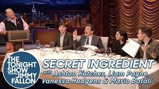 Secret Ingredient with Ashton Kutcher, Liam Payne, Vanessa Hudgens and Mario Batali video
