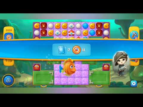 Fishdom 2022, no Boosters, 9556  level  -  прохождение без бустеров,  9556  уровень.