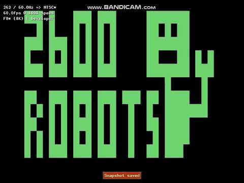Attack of the PETSCII Robots - Atari 2600 Port!