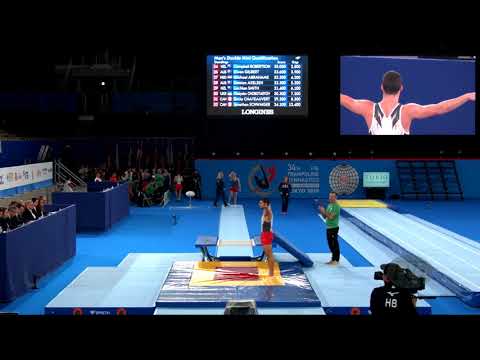 CAEIRO Joao (POR) M - 2019 Trampoline Worlds, Tokyo (JPN) - Qualification Double Mini R1
