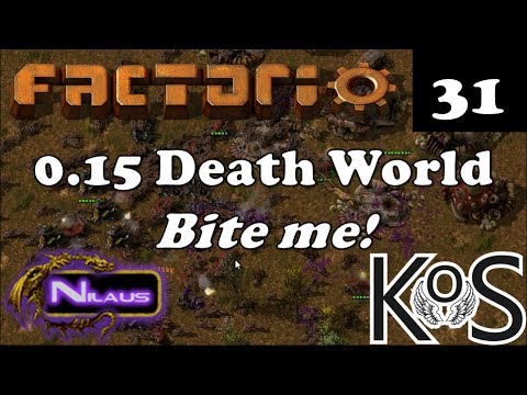Factorio 0.15 Death World - E31 - Solar and heading out