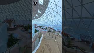 Rye and Bean Bar & Overlook at Star of the Seas Deck 15! #shorts