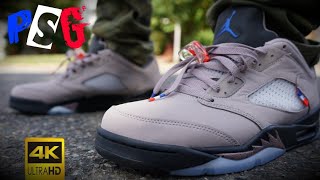 JORDAN 5 PSG ...WAS A MUST COP FOR ME!! *REVIEW & ON FEET*