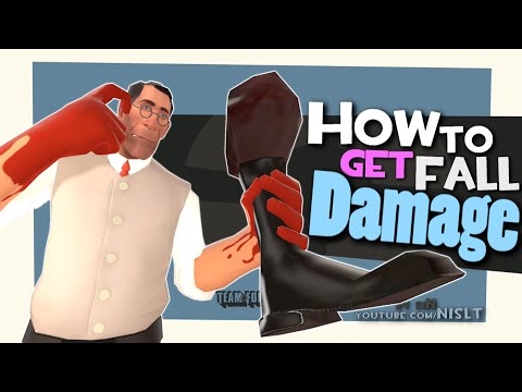 TF2: How to get fall damage #6 [FUN] Video