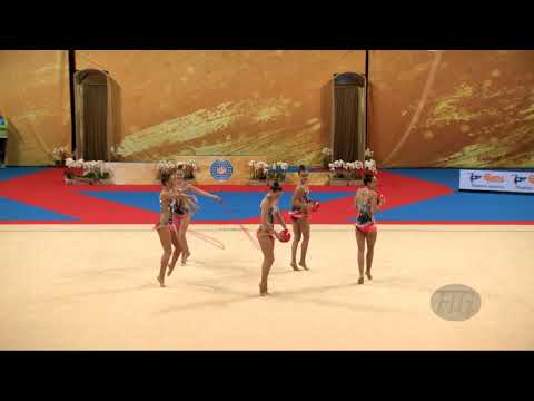 Slovenia (SLO) - 2018 Rhythmic Worlds, Sofia (BUL) - Qualifications 3 Balls + 2 Ropes