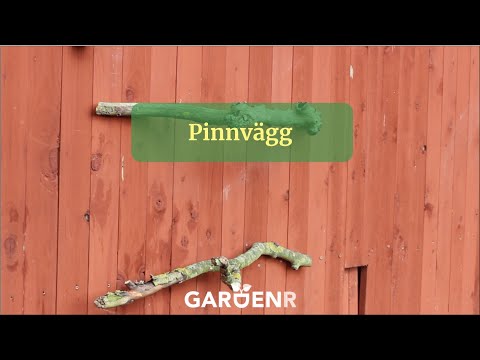 Pinnvägg - Trädgårdshacks med GardenR