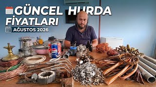 AĞUSTOS 2026 GÜNCEL HURDA FİYATLARI | Bakır, Alüminyum, Sarı, Demir Ka