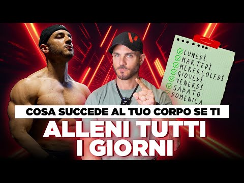 Allenamento TUTTI I GIORNI! Cosa succede al tuo corpo?
