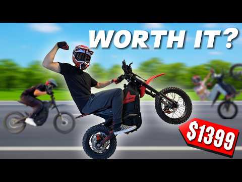 I BOUGHT THE BEST BUDGET MINI ELECTRIC DIRTBIKE! +40MPH // Yozma IN10 Unboxing and Review