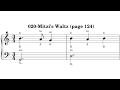 020-Mitzi's Waltz (page 124) music sheet