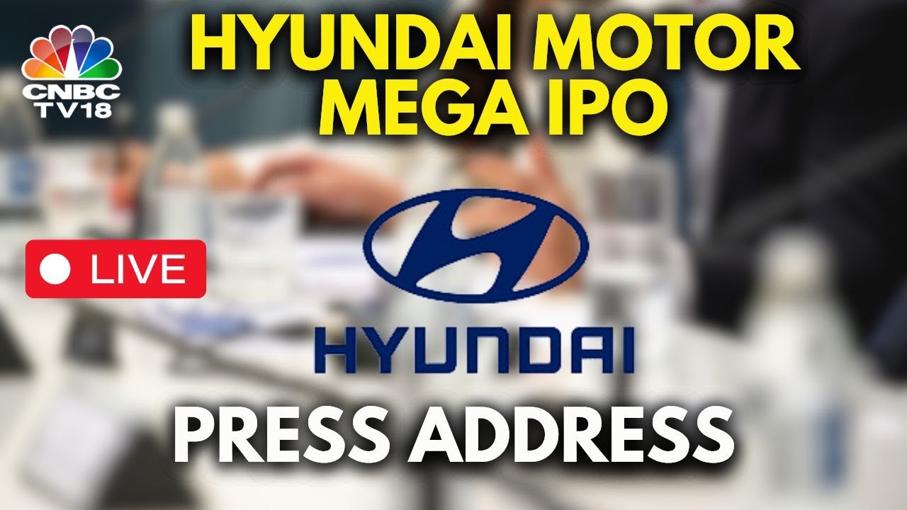 Hyundai Motor LIVE | Hyundai Motor IPO Opens On Oct 15, Price Band Fixed At ₹1,865-1,960/Sh | N18L