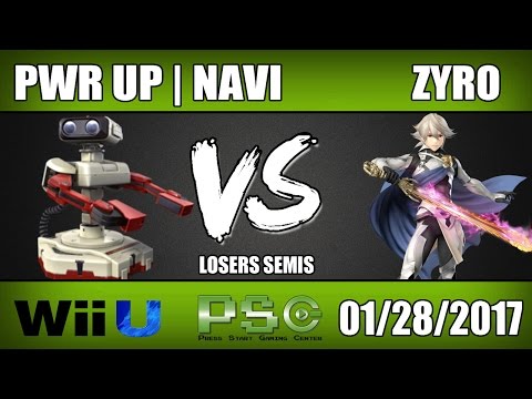 PowerUp | Navi (ROB) vs Zyro (Corrin) - Wii U Losers Semis - Rising Legends Arcadian