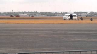 preview picture of video 'Anti cash in transit demonstration Swartkop Air Force Base'