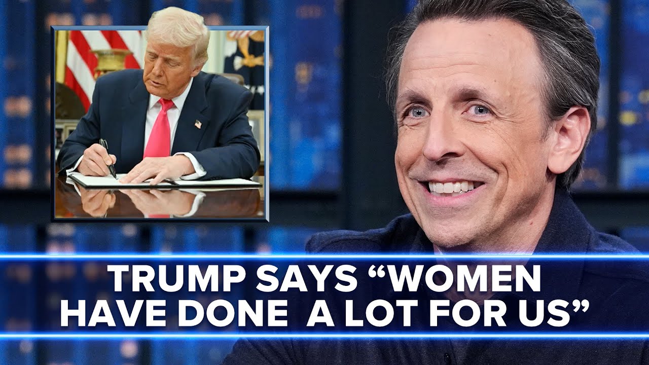 Trump Signs Proclamation Declaring March as Women's History Month