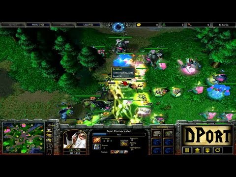 WarCraft 3: 2v2 Ls.WoLv (NE) & CheerOn (OC) vs Fs.Wind (HU) & Fs|Bull (OC) - G3