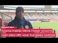 Henk Fraser droomt van play-offs om Europees voetbal met Sparta