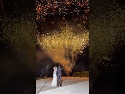 Focuri de artificii nunta!