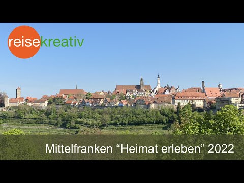 Bildershow - Mittelfranken "Heimat erleben" mit Reisekreativ 2022