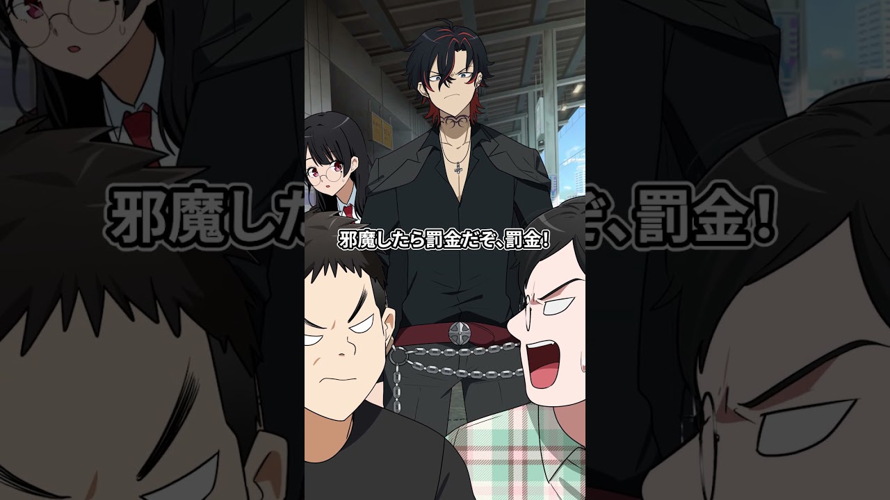 常識のない撮り鉄達の末路... #これラブ #ショートアニメ #