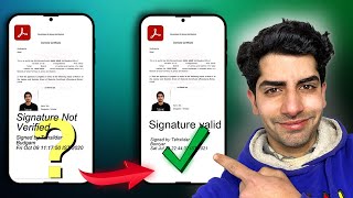 How to Validate Digital Signature in Mobile | PDF Signature Validation in Mobile