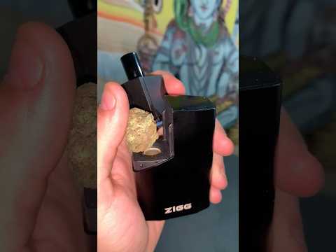 Flor no Vaporizador de Ervas ZIGG 2.0