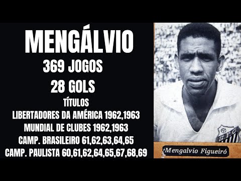 MENGÁLVIO GOLS PELO SANTOS