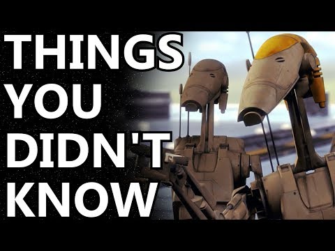 10 Things You Didn't Know About Battle Droids