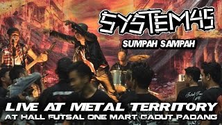 Band Grindcore | System 45 - Sumpah Sampah | Live At Metal Teritory | 21 Desember 2014