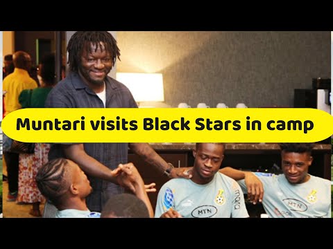 Sulley Muntari visits Black Stars in camp ahead of Portugal game at 2022 World Cup
