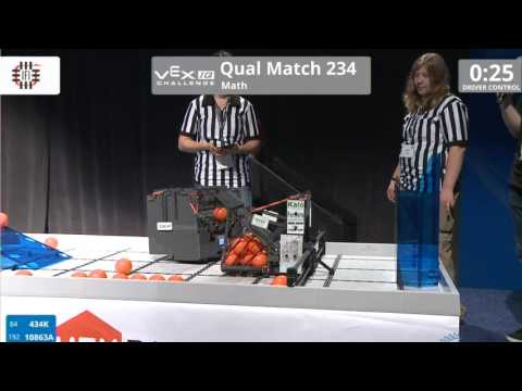 VEX Worlds 2016 - VEXIQ Middle School - Math - Qual 240 (10478 10227) 91