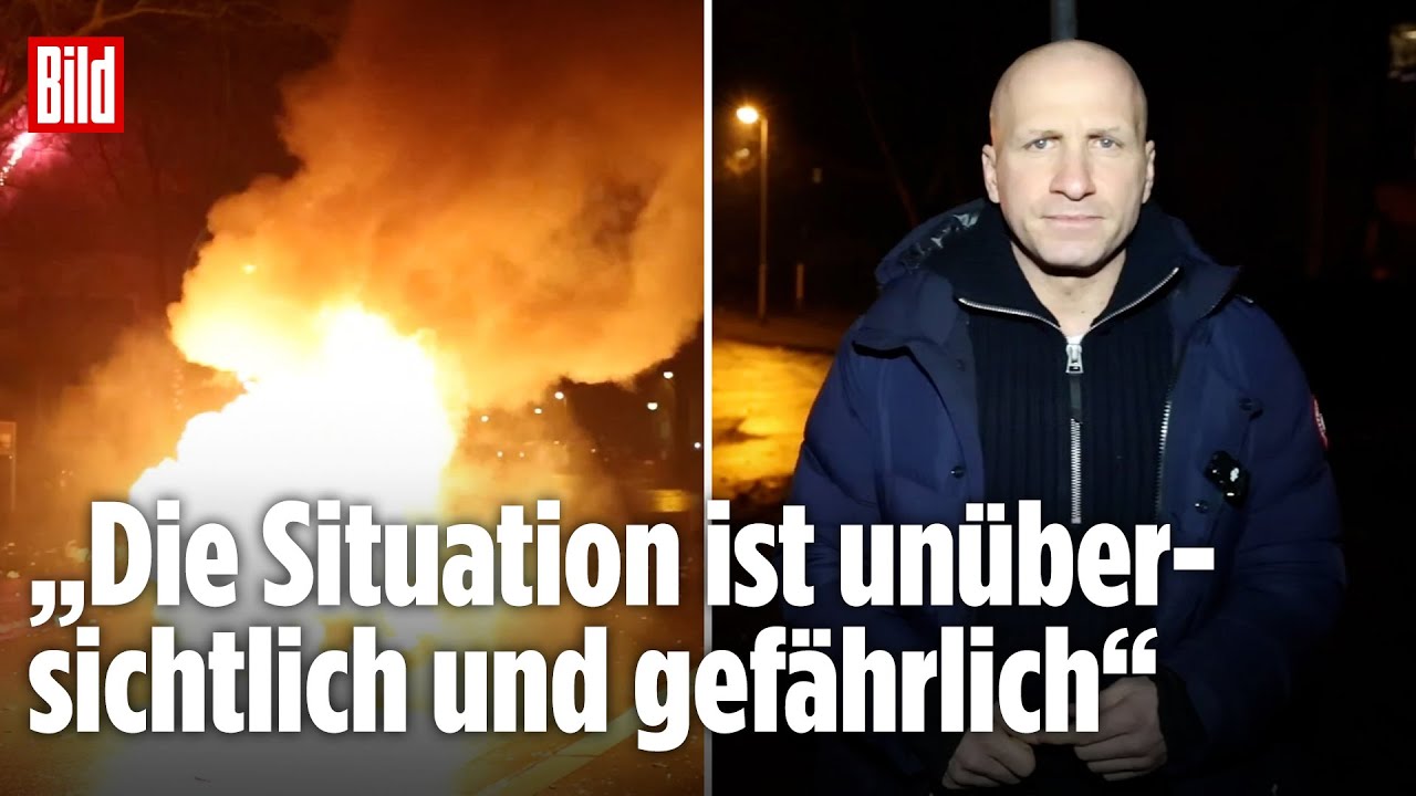 BARRIKADEN-BRAND IN ESSEN: Polizei im Großeinsatz – Gewalt eskaliert auf offener Straße