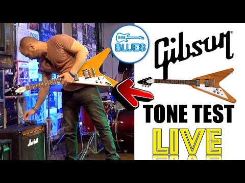 My Gibson Flying V Live Blues Jam (NO METAL 😂)