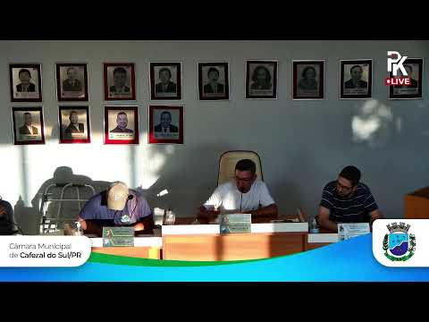 Transmissão ao vivo de Câmara Municipal de Cafezal Do Sul - PR