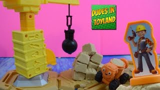 Bob the Builder Mash & Mold Construction Site toy videos for children