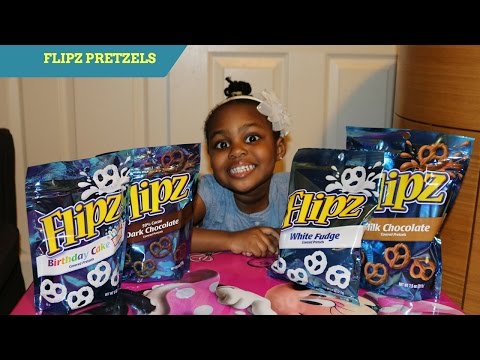 FLIPZ CHOCOLATE AND FUDGE COVERED PRETZELS TASTE TEST