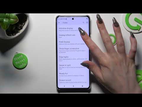 How to Apply Higher Refresh Rate of Motorola Edge X40 - Change Display Refresh Rate